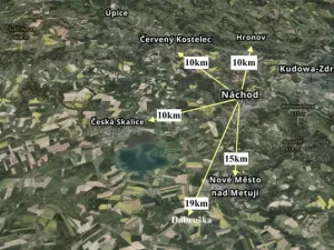 Pronájem bytu 1+kk, Náchod, Pražská, 27 m2