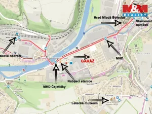 Pronájem garáže, Mladá Boleslav - Čejetice, 18 m2