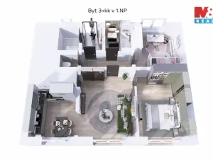 Prodej bytu 3+kk, Kamenný Újezd, 75 m2