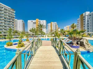 Prodej bytu 1+kk, Trikomo, Kypr, 45 m2