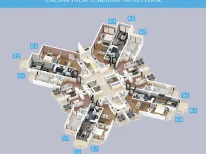 Prodej bytu 1+kk, Trikomo, Kypr, 45 m2