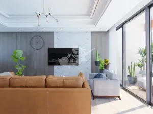 Prodej bytu 1+kk, Trikomo, Kypr, 44 m2