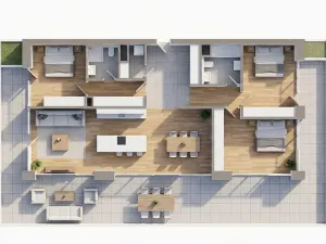 Prodej bytu 4+kk, Hradec Králové - Kukleny, Pražská třída, 120 m2