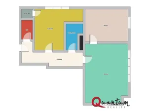 Pronájem bytu 2+1, Praha - Košíře, Donátova, 60 m2