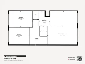Pronájem bytu 3+kk, Praha - Michle, Přímětická, 67 m2