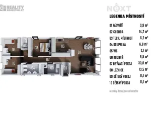 Prodej rodinného domu, Rybníky, 110 m2