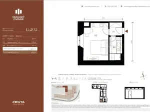 Pronájem bytu 1+kk, Praha, Bělehradská, 26 m2