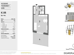 Prodej bytu 1+kk, Brno, Bratislavská, 38 m2