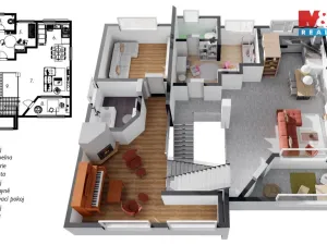 Prodej rodinného domu, Praha - Újezd nad Lesy, Velimská, 250 m2