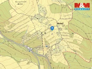 Prodej pozemku pro bydlení, Blatno - Mezihoří, 1645 m2