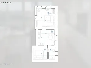Pronájem bytu 2+1, Hodkovice nad Mohelkou, Liberecká, 41 m2