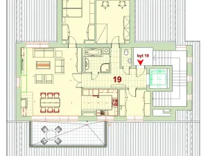 Prodej bytu 4+kk, Luhačovice, Bílá čtvrť, 120 m2