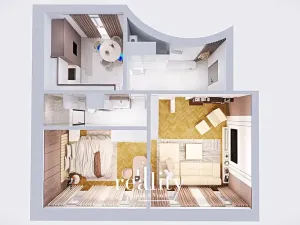 Prodej bytu 2+1, Znojmo, Sokolská, 54 m2