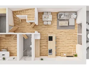 Prodej rodinného domu, Srubec, Smrková, 121 m2