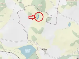 Prodej lesa, Kolinec, 1837 m2