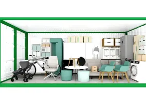 Pronájem skladu, Střelice, 14 m2