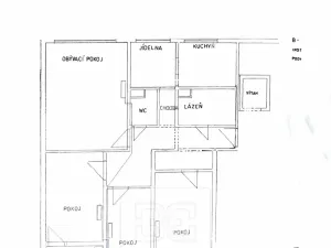 Pronájem bytu 4+1, Ostrava, Markova, 87 m2