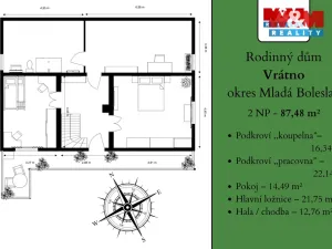 Prodej rodinného domu, Vrátno, 149 m2
