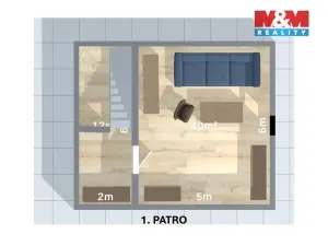 Prodej rodinného domu, Okřesaneč, 105 m2