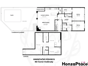 Prodej rodinného domu, Černé Voděrady, Černokostelecká, 159 m2