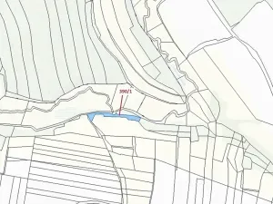 Dražba pozemku, Psárov, 2190 m2