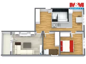 Prodej bytu 3+1, Sokolov, Seifertova, 67 m2