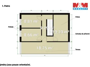 Prodej rodinného domu, Pernarec - Krukanice, 98 m2