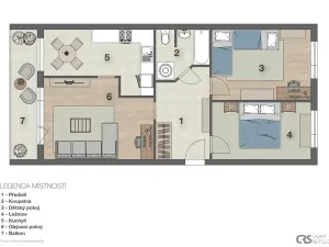 Pronájem bytu 3+1, Mladá Boleslav, Mládežnická, 83 m2