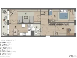 Pronájem bytu 3+1, Mladá Boleslav, Havlíčkova, 78 m2