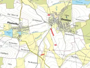 Prodej pole, Dnešice, 13235 m2