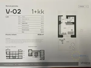 Pronájem bytu 1+kk, Praha - Vršovice, Bartoškova, 36 m2