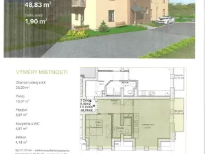 Prodej bytu 2+kk, Kašperské Hory, Česká, 48 m2