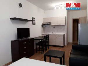 Pronájem bytu 1+kk, Praha - Vysočany, Pod Harfou, 26 m2