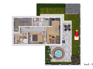 Prodej bytu 3+kk, Praha - Košíře, Nad zámečkem, 60 m2