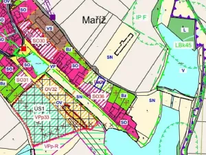 Dražba pozemku pro bydlení, Slavonice, 634 m2