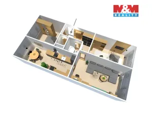 Prodej bytu 3+1, Příbram - Příbram III, Dlouhá, 69 m2