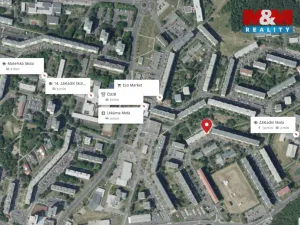 Prodej bytu 3+1, Most, Františka Malíka, 68 m2