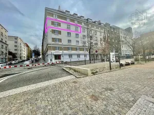 Pronájem bytu 2+kk, Praha - Žižkov, Radhošťská, 81 m2