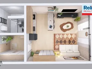 Prodej bytu 1+kk, Liberec, Sluneční stráň, 46 m2