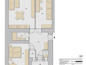 Prodej bytu 2+1, Brno, Kartouzská, 79 m2