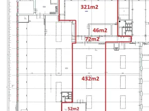 Pronájem výrobních prostor, Jihlava, 923 m2