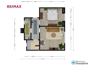 Prodej bytu 1+1, Praha - Holešovice, Stupkova, 55 m2