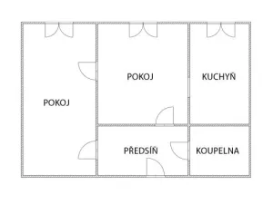 Prodej bytu 2+1, Orlová - Lutyně, Na Výsluní, 43 m2