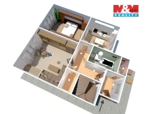 Prodej rodinného domu, Sluhy, 160 m2