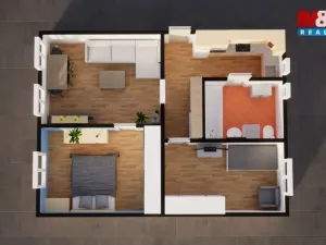 Prodej bytu 3+1, Doksy, Žižkova, 55 m2