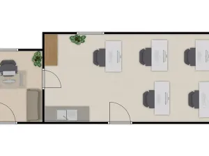 Pronájem kanceláře, Brno, Kosmákova, 50 m2