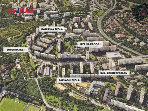 Prodej bytu 3+1, Praha - Záběhlice, Hlavní, 71 m2