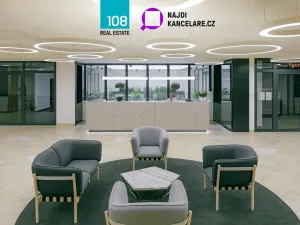 Pronájem kanceláře, Praha - Karlín, Sokolovská, 544 m2