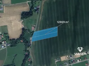 Prodej podílu pole, Horní Domaslavice, 1206 m2