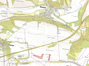 Prodej pole, Sazená, 16348 m2